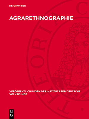 cover image of Agrarethnographie